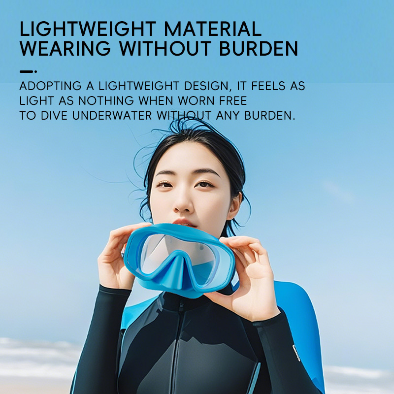 Professional Frameless Tempere - огляд і ціна Freediving Mask Set