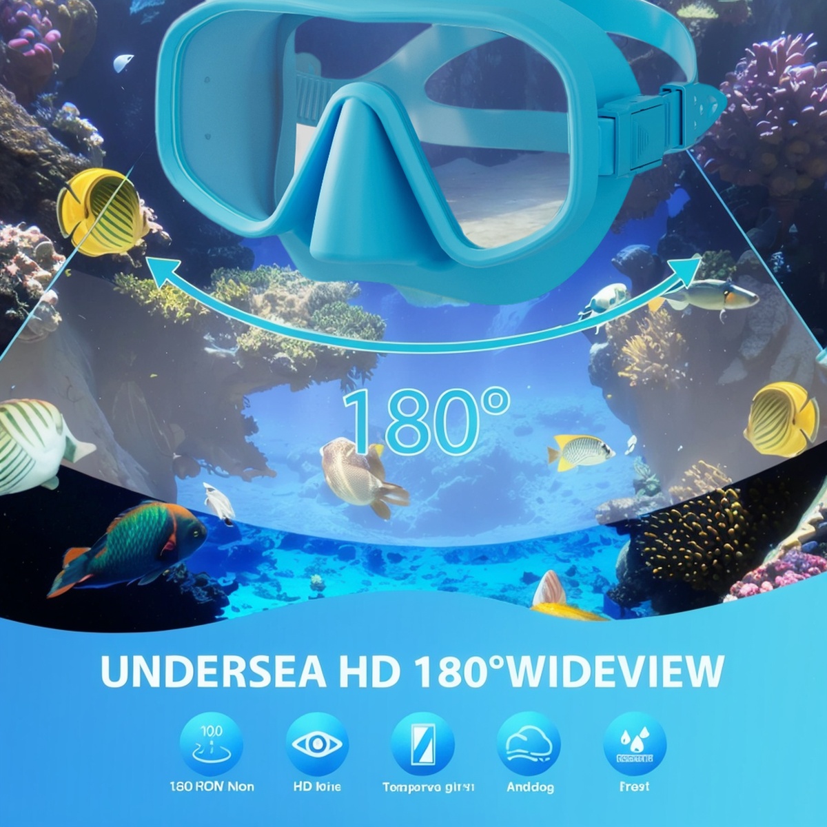 Professional Frameless Tempere - огляд і ціна Freediving Mask Set