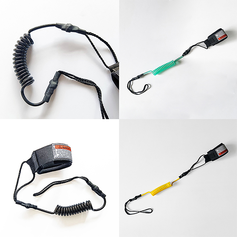 （Summer4）Coiled Surfboard Leas - огляд і ціна Surfboard Leash Ankle