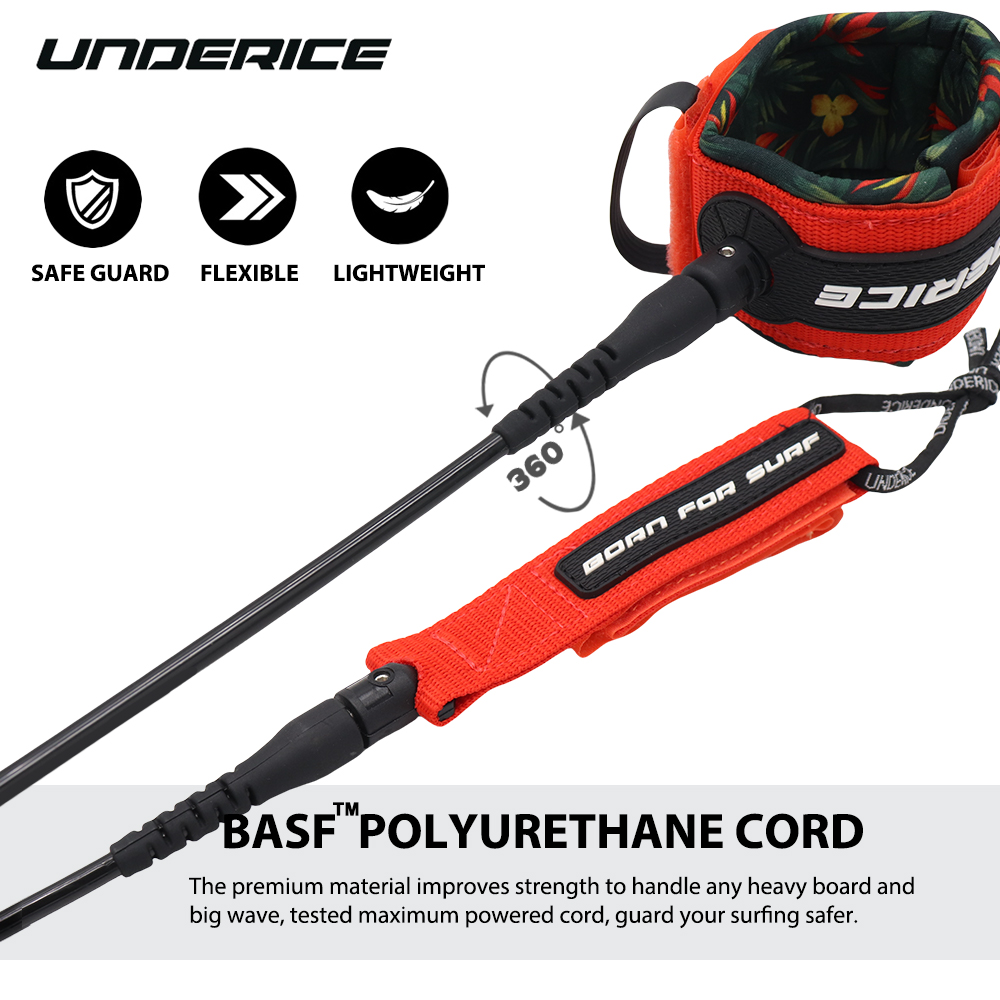 UICE Surfboard Leash 6-9ft SUP - огляд і ціна Surfboard Leash Ankle