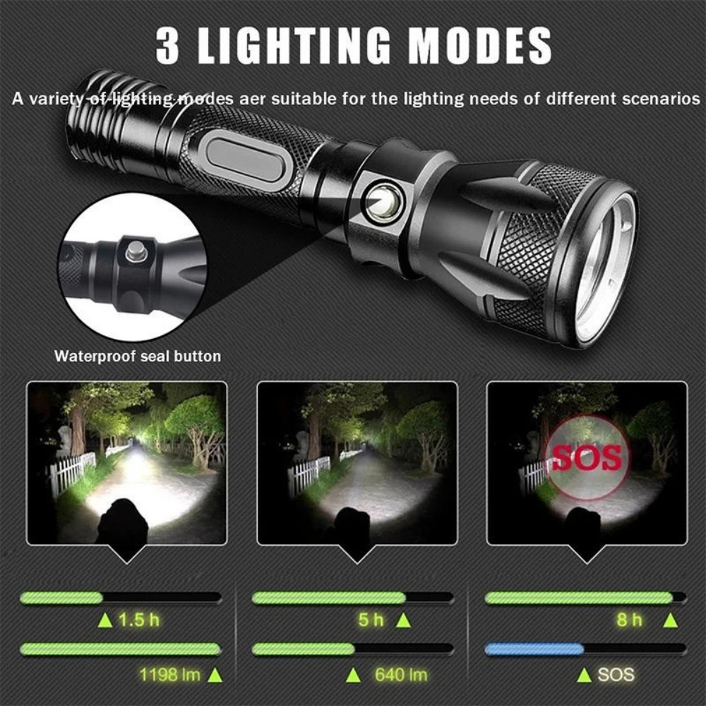 Professional Scuba Diving Flas - огляд і ціна Underwater Flashlight