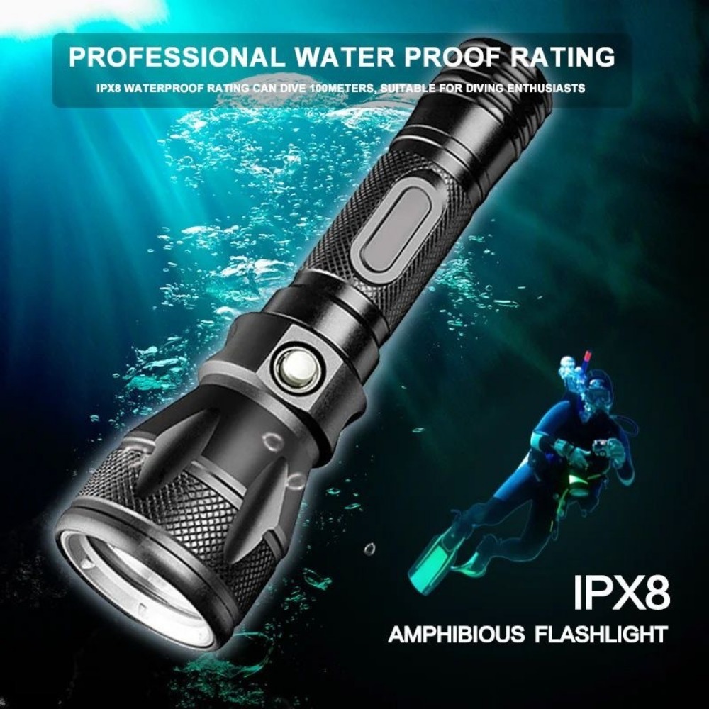 Professional Scuba Diving Flas - огляд і ціна Underwater Flashlight