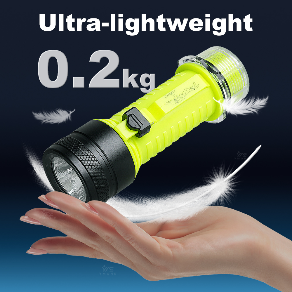 New Portable Professional LED  - огляд і ціна Underwater Flashlight