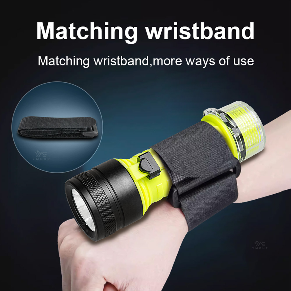 New Portable Professional LED  - огляд і ціна Underwater Flashlight