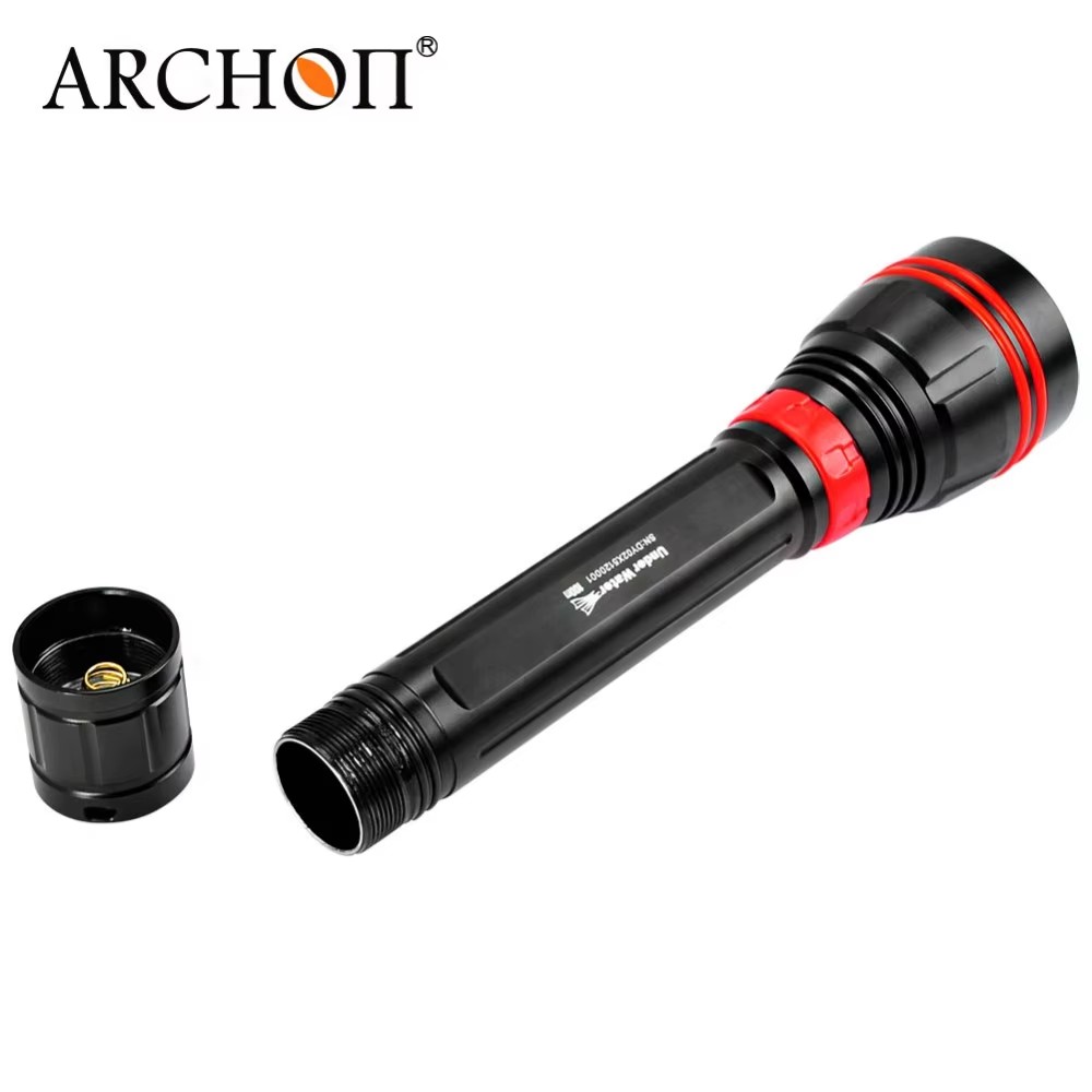 4000LM 4-LED 100M Waterproof D - огляд і ціна Underwater Flashlight