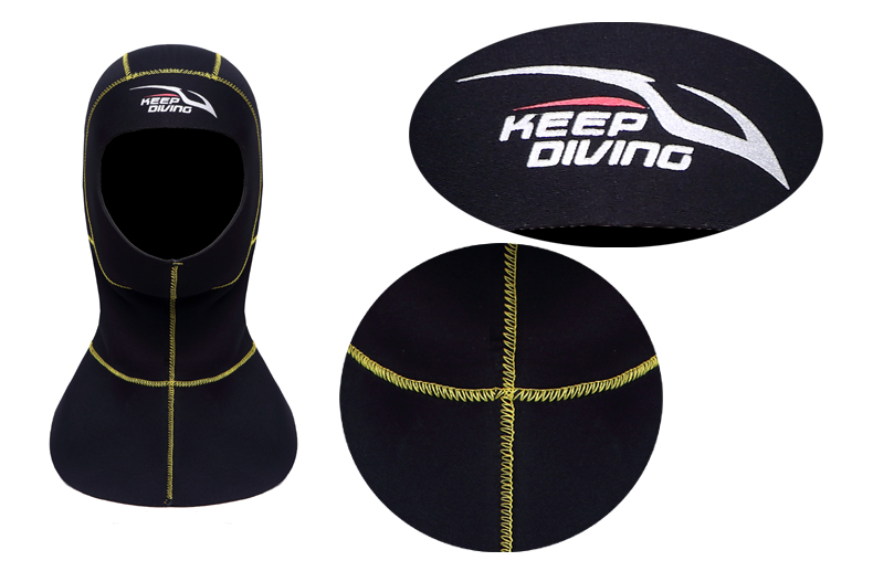 3mm Neoprene Scuba Diving Hood - огляд і ціна Wetsuit 3Mm Neoprene