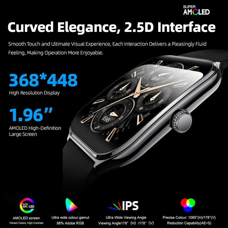 New Ultra Thin Smart Watch AMO - огляд і ціна Aquatic Sports Performance