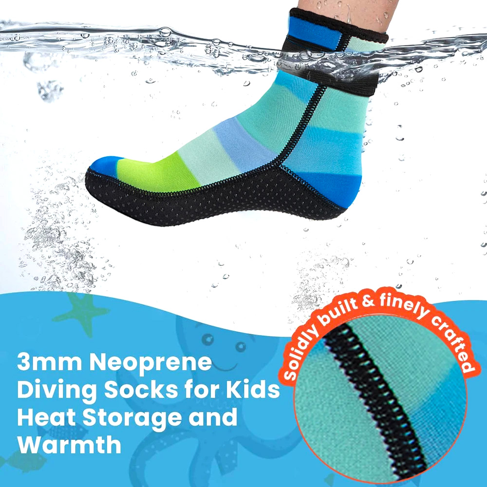 3mm Kids Diving Socks Non-slip - огляд і ціна Wetsuit 3Mm Neoprene