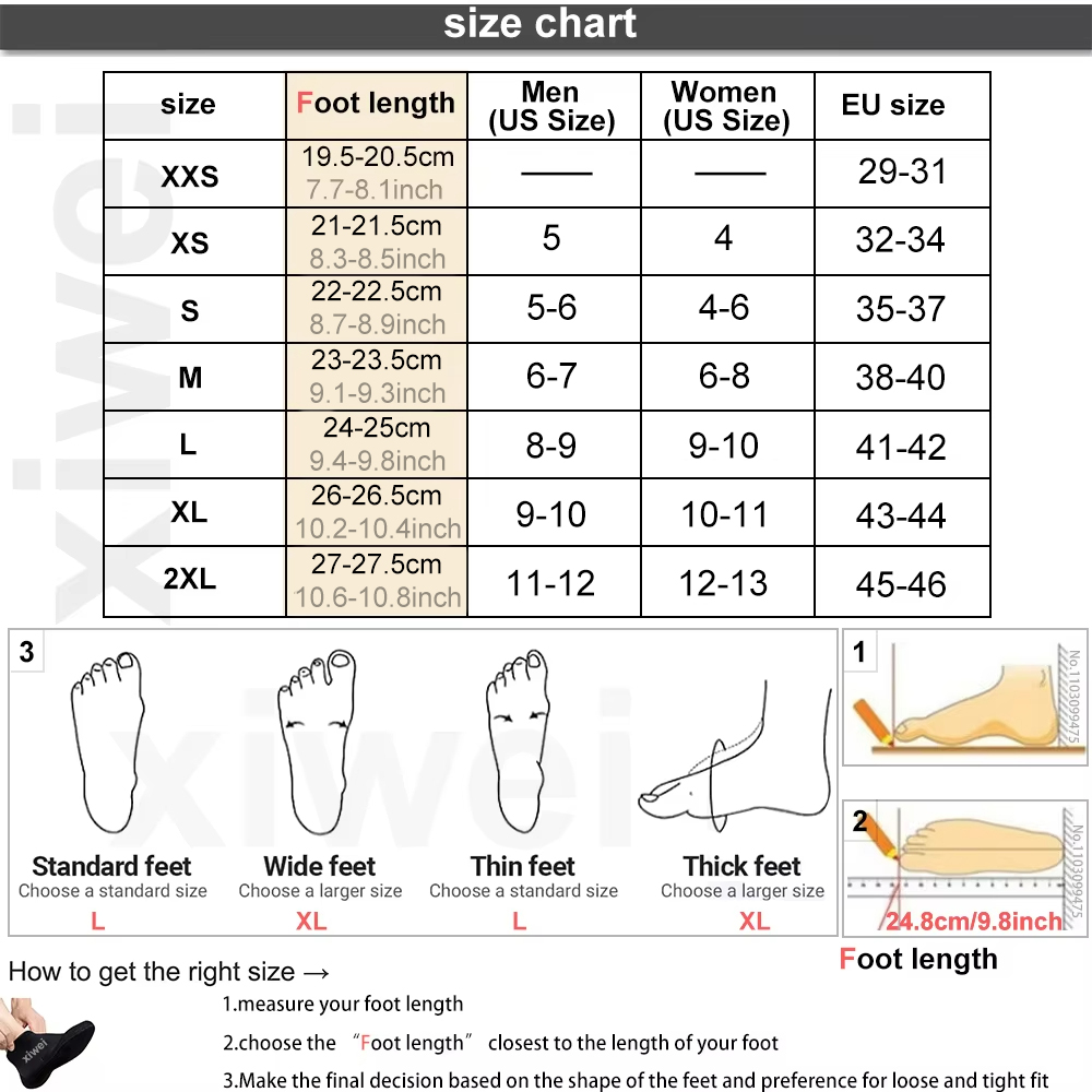 5mm Neoprene Socks 3mm Wetsuit - огляд і ціна Wetsuit 3Mm Neoprene
