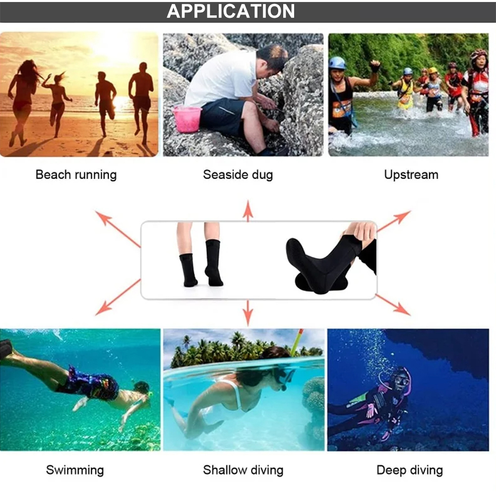 5mm Neoprene Socks 3mm Wetsuit - огляд і ціна Wetsuit 3Mm Neoprene