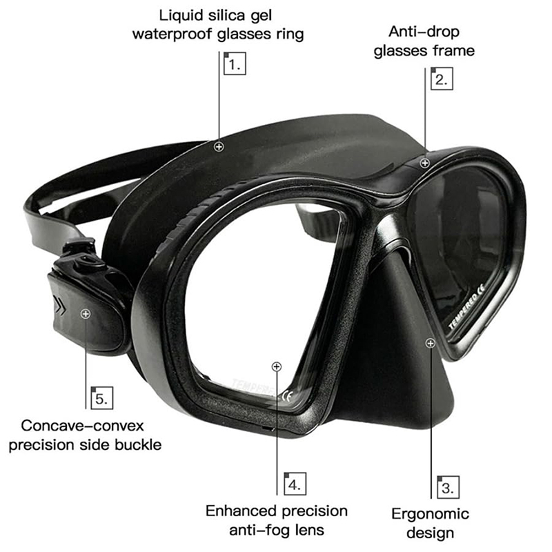 Professional Freediving M Lens - огляд і ціна Freediving Mask Set