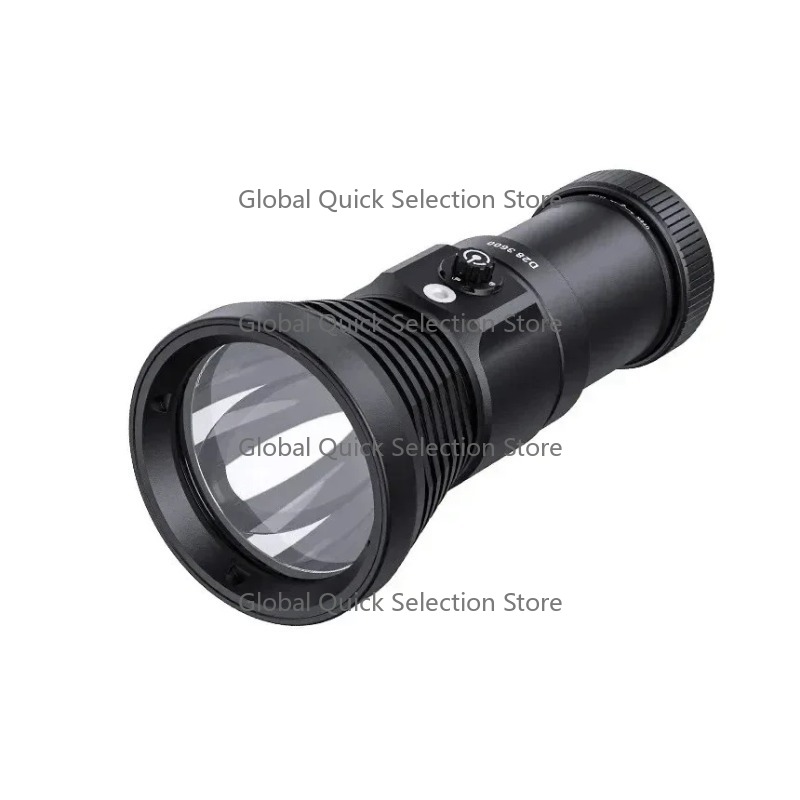 D28 3600  D30 4000 high lumen  - огляд і ціна Underwater Flashlight