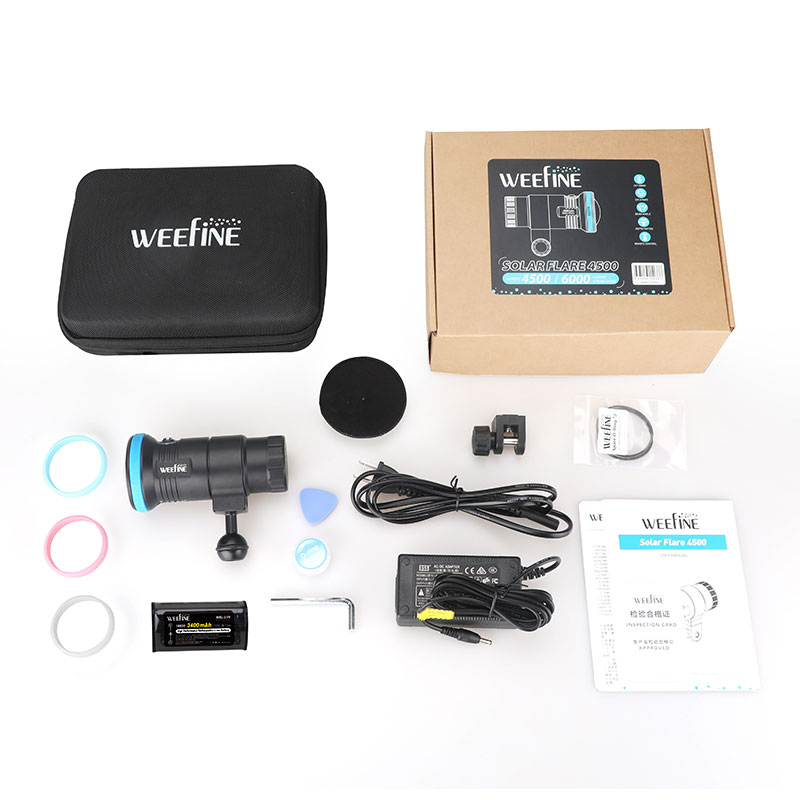 WEEFINE  SolarFlare 4500 WF102 - огляд і ціна Underwater Flashlight